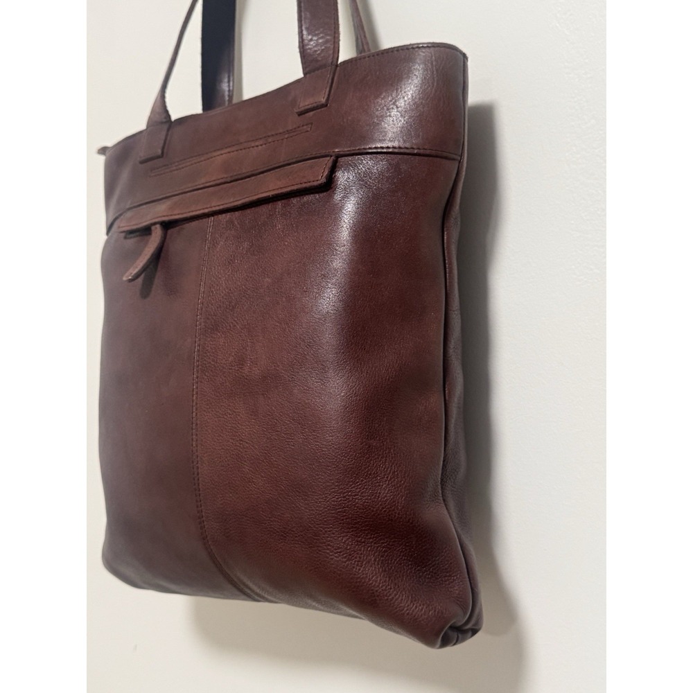 Latico Larkspur Brown Leather Tote Bag - Picture 5 of 13